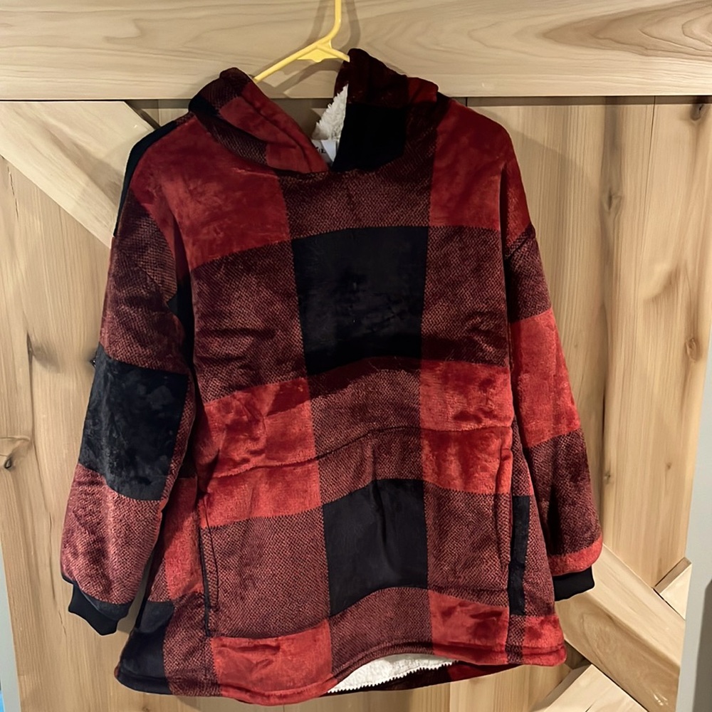 White River Hooded Plaid Hoodie